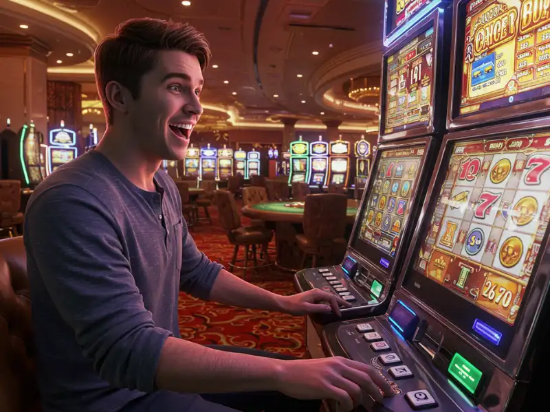 Jili-Casino slot machine game interface with spinning reels and vibrant symbols