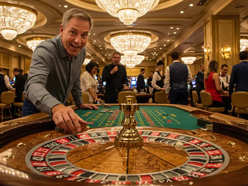  roulette wheel spinning at Ph Bet Casino with players anticipating the outcome.