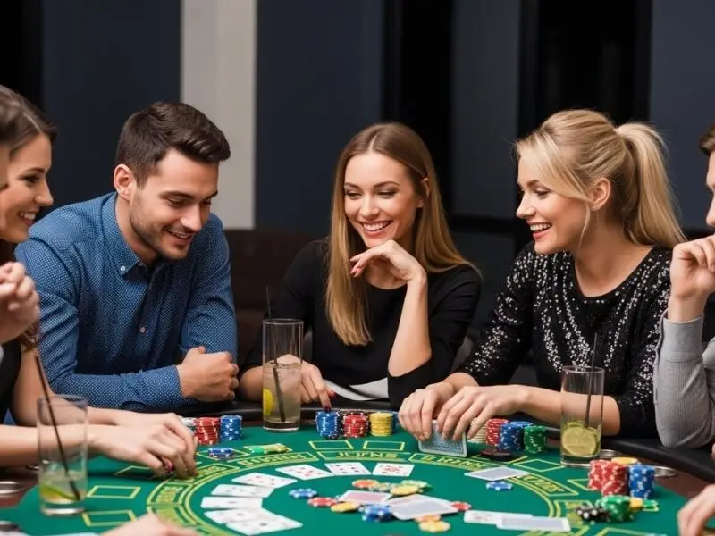 PHKilig online casino players enjoying a fun blackjack session with friends