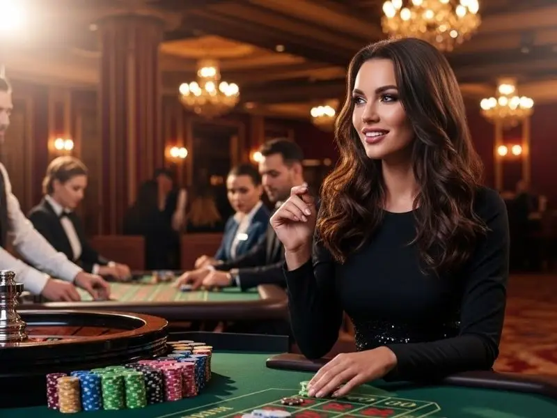 Smiling player enjoying a roulette spin at the PHKilig online casino