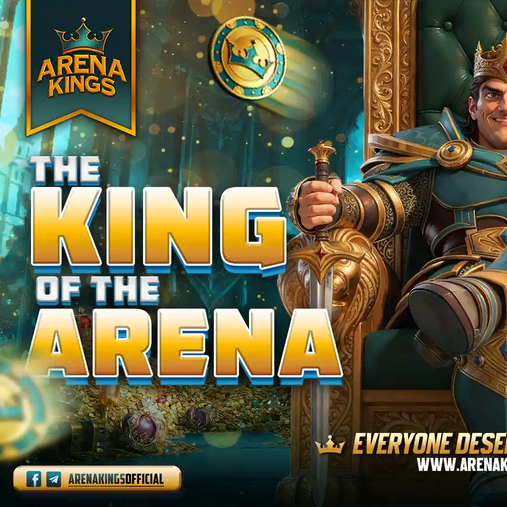Official website of ArenaKings showcasing the ultimate gaming arena experience.
